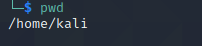 Trong kali linux khong dung lenh cd duoc